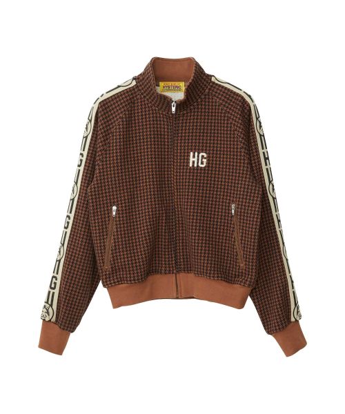 HG刺繍 ショートトラックジャケット